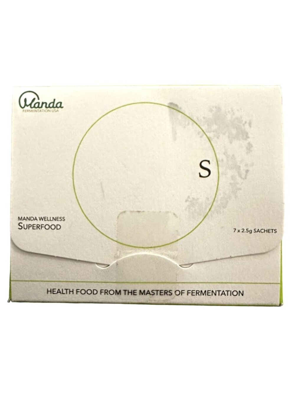 Manda Wellness Superfood Fermented Botanical Prebiotic 7 Sachets